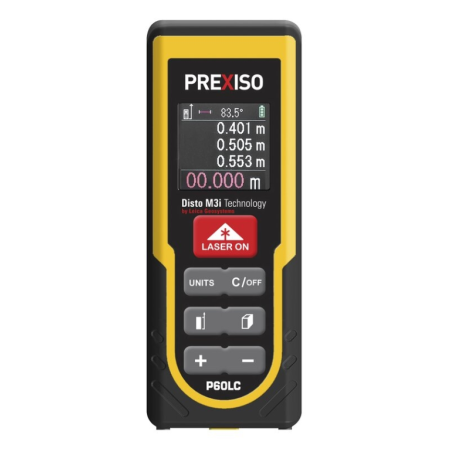 MEDIDOR DE DISTANCIA LÁSER, 60 METROS MODELO PXP60LC - PREXISO