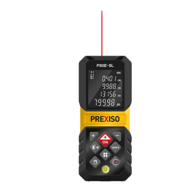 MEDIDOR DE DISTANCIA LÁSER RECARGABLE, 80 METROS MODELO PXP80E-8L - PREXISO