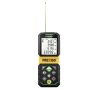 MEDIDOR DE DISTANCIA LÁSER VERDE RECARGABLE, 100 METROS MODELO PXP100GD - PREXISO