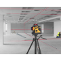 NIVEL LÁSER CONO MULTILÍNEAS ROJAS 360°, MODELO PXPLC3-360 - PREXISO