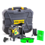 NIVEL LÁSER CONO MULTILÍNEAS VERDES 360°, MODELO PXPLC3-360G - PREXISO