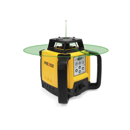 NIVEL LÁSER ROTATIVO VERDES, 600 METROS MODELO PXPR500HVG - PREXISO