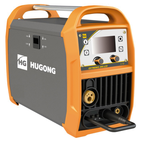 SOLDADORA MULTIPROCESO SINÉRGICA HG EXTREMIG 200 LCD III - HUGONG