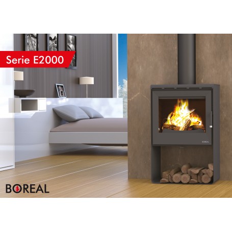 ESTUFA DE LEÑA BOREAL MODELO E2000