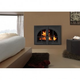ESTUFA DE LEÑA INSERTABLE LACUNZA MODELO SARA 20 KW