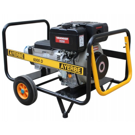 GRUPOS ELECTROGENOS 3000 R.P.M. DIESEL - AYERBE 6000 D