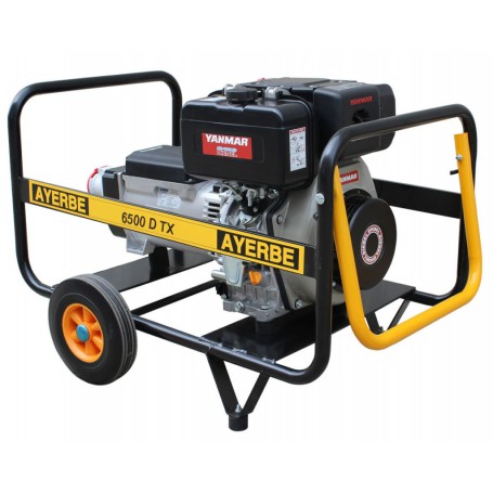 GRUPOS ELECTROGENOS 3000 R.P.M. DIESEL - AYERBE 6500 TX