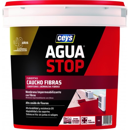 CEYS AGUASTOP CAUCHO FIBRAS 1 KG