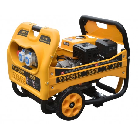 GENERADOR A GASOLINA AVR MOTOR KIOTSU LX3300