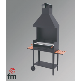BARBACOAS DE CARBÓN Y LEÑA MODELO BV-84 FM