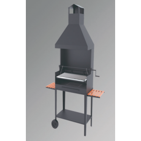 BARBACOA DE CARBÓN Y LEÑA MODELO BVE-64 FM