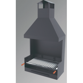 BARBACOA DE CARBÓN Y LEÑA MODELO BV-82 FM