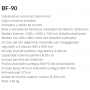 BARBACOA BF GRAN TAMAÑO MODELO BF-90 FM