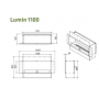 BIOETANOL LACUNZA MODELO LUMIN 1100