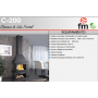 CHIMENEA LEÑA FM MODELO C-200 K