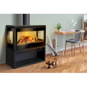 ESTUFA DE LEÑA  LACUNZA MODELO PARIS 800 CLID