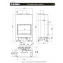 MONOBLOQUE DE LEÑA LACUNZA MODELO ITACA 80 ECO