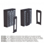 ESTUFA DE PELLET BRONPI MODELO MINERVA SLIM