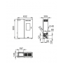 ESTUFA DE PELLET BRONPI MODELO MINERVA SLIM