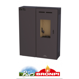 ESTUFA DE PELLET BRONPI MODELO MINERVA SLIM