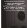 ESTUFA DE PELLET BRONPI MODELO TREBOL-NEGRO CON WIFI INCLUIDO DE SERIE