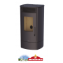 ESTUFA DE PELLET BRONPI MODELO TREBOL-NEGRO CON WIFI INCLUIDO DE SERIE