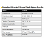 GENERADOR GASOLINA AYERBE 9500 H MN ARRANQUE ELECTRICO