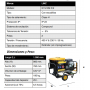 GENERADOR GASOLINA AYERBE 20000 V TX ARRANQUE ELECTRICO