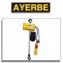 ELEVADOR ELÉCTRICO CADENA AYERBE 150 EC