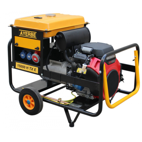 GRUPOS ELECTROGENOS 3000 r.p.m. GASOLINA - AYERBE – 15000 H TX AVR E