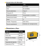 GRUPOS ELECTROGENOS 3000 r.p.m. GASOLINA - AYERBE 8000 H INS E