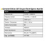 GRUPOS ELECTROGENOS 3000 r.p.m. GASOLINA - AYERBE 15000 H MN INS E