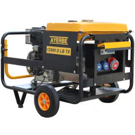GRUPOS ELECTROGENOS 3000 R.P.M. DIESEL - AYERBE 12500 D LB TX E