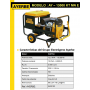 GENERADOR GASOLINA AYERBE 13000 KIOTSU MN ARRANQUE ELECTRICO