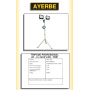 FOCOS LED Y TRÍPODES - AY-2 x 50 W LED – TRIP