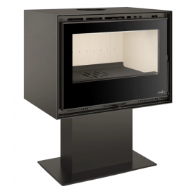 ESTUFA DE LEÑA FERLUX MODELO ENYA 80 PIE CENTRAL