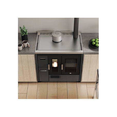 COCINA DE PELLETS EVA CALÒR MODELO ENRICA PLUS