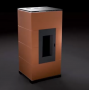 ESTUFA DE PELLET MONTEGAN MODELO AC11