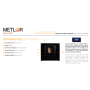 ESTUFA DE PELLETS METLOR MODELO SLIM DESIGN 22