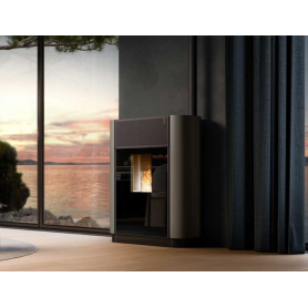 ESTUFA DE PELLET GIROLAMI MODELO SLIM 12