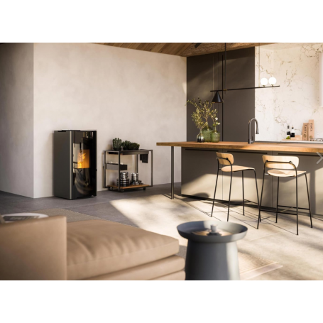 ESTUFA DE PELLETS GIROLAMI MODELO FLOW