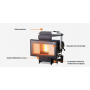 CHIMENEA HÍBRIDA AUTOMÁTICA DE LEÑA Y PELLET GIROLAMI MODELO TI PANORAMA 14