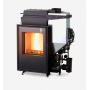 CHIMENEA HÍBRIDA AUTOMÁTICA DE LEÑA Y PELLET GIROLAMI MODLEO TI SLIM 14