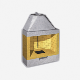 CHIMENEA GIROLAMI MODELO GK 100 RF