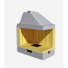 CHIMENEA GIROLAMI MODELO GK 110 RF