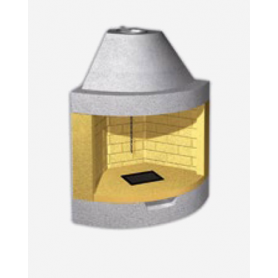 CHIMINEA GIROLAMI MODELO GK 120 CIRCULAR