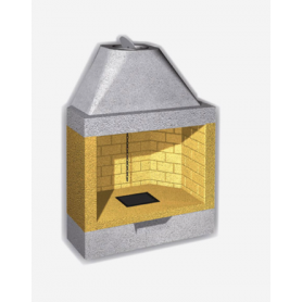 CHIMINEA REFRACTARIAS GIROLAMI MODELO GK 100 MAX RF