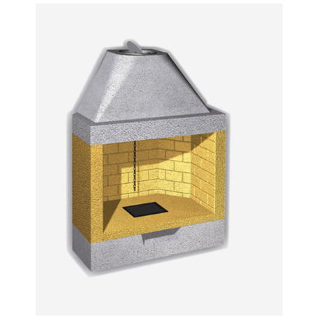 CHIMINEA REFRACTARIAS GIROLAMI MODELO GK 100 MAX RF