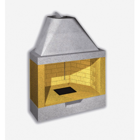 CHIMENEA REFRACTARIAS GIROLAMI MODELO GK 120 RF