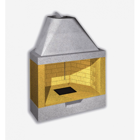 CHIMENEA REFRACTARIAS GIROLAMI MODELO GK 120 RF